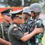 Upacara Pembukaan Pendidikan Pembentukan Bintara TNI AD dan Pendidikan Pertama Tamtama TNI AD Gelombang I TA 2019